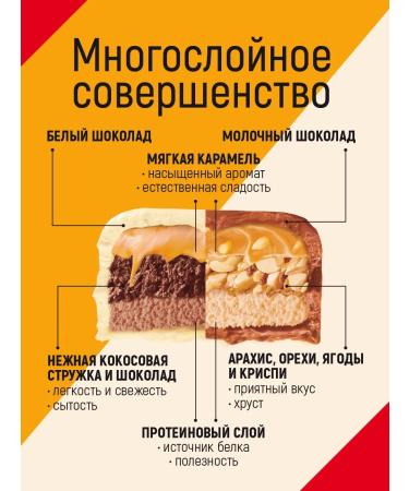 POWER PRO Protein bars without sugar cake 6 pcs - Buy Online on GoSupps.com