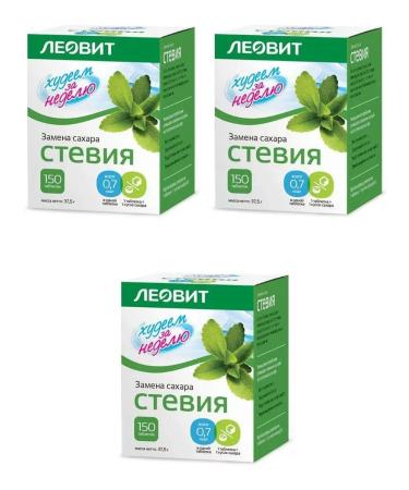 LEOVIT Losing weight in the week of Stevia N150 table 3 pcs