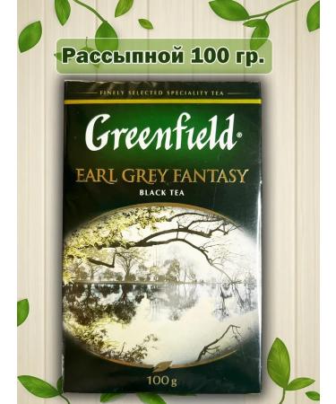 Black tea Greenfield Earl Grey Fantasy sheet 100g