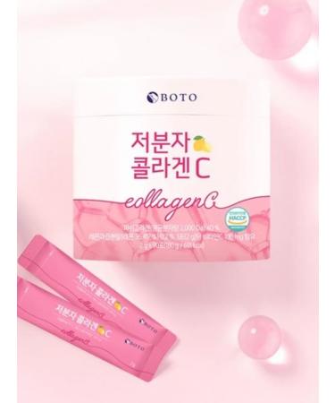 BOTO Sea collagen with vitamin C 90 pcs. Korea - Buy Online on GoSupps.com