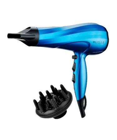 Kelly Hair hair dryer KL-1130 Blue - Buy Online on GoSupps.com