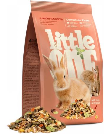 LITTLE ONE Dry feed Junior Rabbits for young rabbits 900 g 2 pcs - Buy Online on GoSupps.com