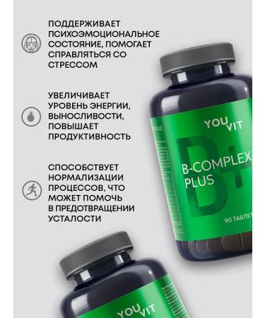 YOUVIT B vitamins in 90 tablets - Buy Online on GoSupps.com