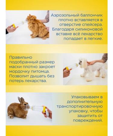 Kassyanoff Spacer (inhaler) for dogs and cats - Buy Online on GoSupps.com
