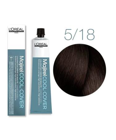 L'Oreal Professionnel Majirel Cool Cover 5.18 Mazhirel Kul Caver 50 ml