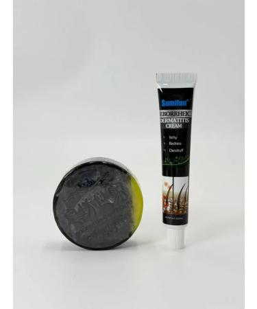 AllenGo Seborrhea cream and hard shampoo soap from hair loss - Buy Online on GoSupps.com