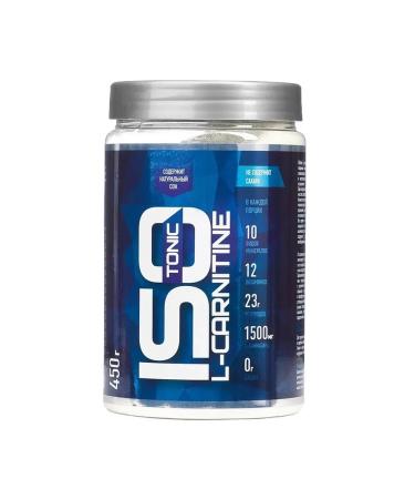 R-line Isotonic + L-carnitine ISO L-Carnitine 450g strawberries