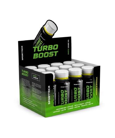 Sports technologies Pretented Turbo Boost 60 ml 12 pcs Mango-Banan