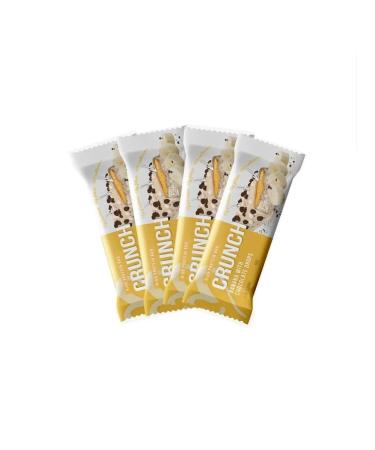 BootyBar Crunch Bank 4pc 60g banana in chocolate