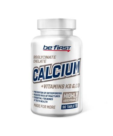Be First Calcium and vitamins Calcium Chelate + K2 + D3 90 table