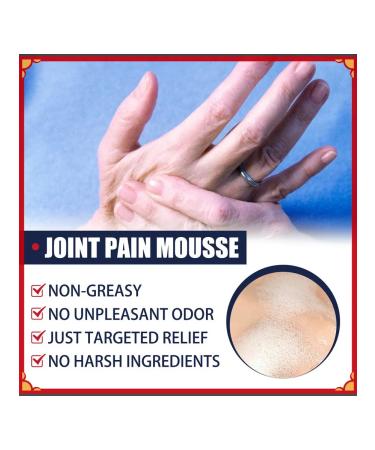 Mousse for joint care soothes the pain in the joints and - Buy Online on GoSupps.com