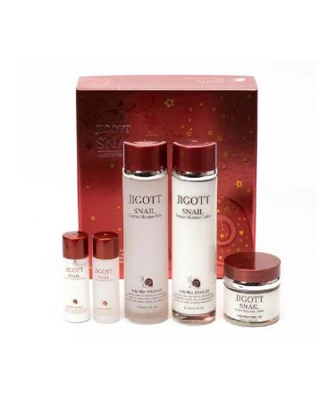 Jigott Facial set with mucin snail 5 pr - Buy Online on GoSupps.com