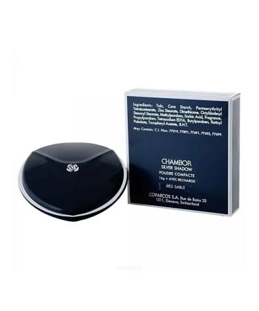 Chambor The powder matting compact for face makeup RR3 16g+16g - Buy Online on GoSupps.com