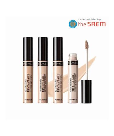 Consilery The Saem Cover Perfection Tip 02 Rich Beige - Buy Online on GoSupps.com