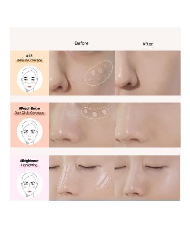 Consilery The Saem Cover Perfection Tip 02 Rich Beige - Buy Online on GoSupps.com