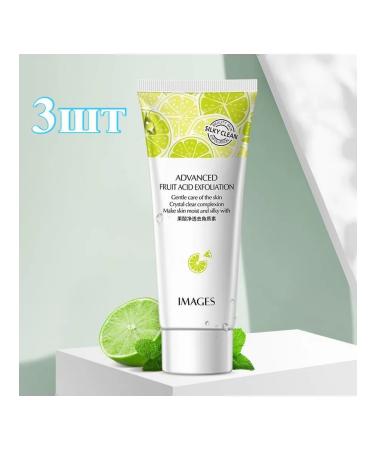 Face scrub Cleaning deep cleansing 80g 3 pcs