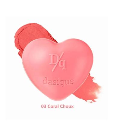Dasique Souffle Color Pot lipstick Love Lip Mud 03 Coral