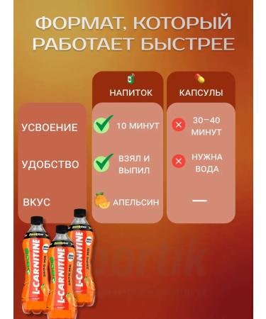 Energy PP drink L-Carnitine 1pc x 500ml - Buy Online on GoSupps.com