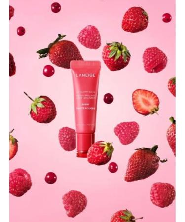 Laneige Berry lip glossy lip lip Glowy Balm Berry 10 gr. - Buy Online on GoSupps.com