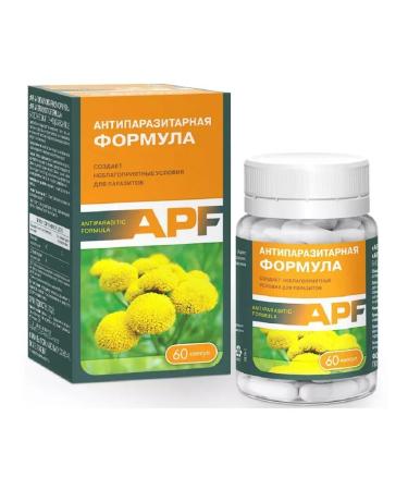 VIS LLC APF Antiparasitic formula N60 caps 0.4g-1pcs