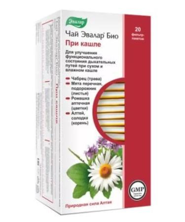 Evalar Bio tea with a cough of 1.2 n20 f Pak-1pcs