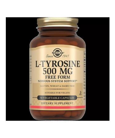 SOLGAR L-tyrosin 500 mg N50 caps 716MG-1 pound