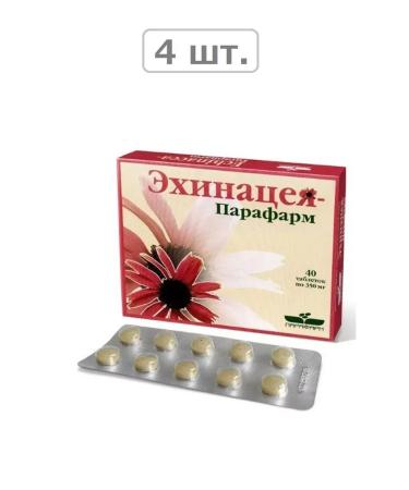 Vitamer LLC Echinacea-parapharm N40 Table-4pcs