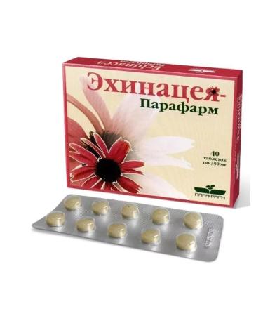 Vitamer LLC Echinacea-parapharm N40 Table-4pcs - Buy Online on GoSupps.com