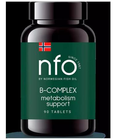 NFO B-complex N90 table 500mg-2pcs - Buy Online on GoSupps.com