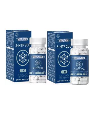 VIS LLC Turaramin 5-HTP 200 N60 caps 0.3g-2pcs