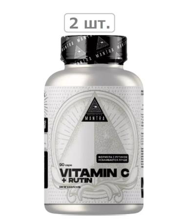 MANTRA Vitamin C + Rutin N90 caps 620mg-2pcs