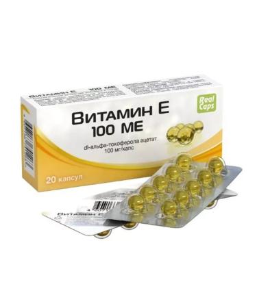 vitamin E 100 IU N20 caps 300 mg realcaps -1pcs