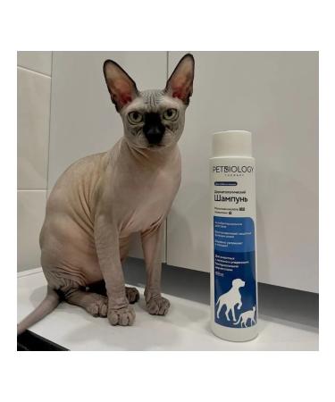 PETBIOLOGY Dermatological shampoo for dogs 250ml - Buy Online on GoSupps.com