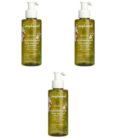 Compliment hydrophilic gel-oil for washing 150ml 3 pcs