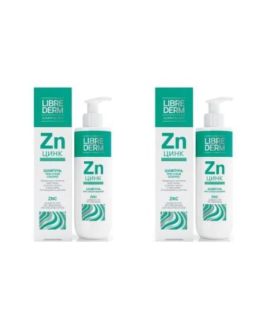 Libriderm Shampoo zinc 250ml 2 pcs