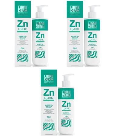 Libriderm Shampoo zinc 250ml 3 pcs