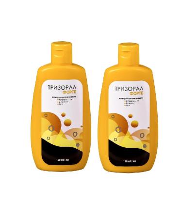 Trizoral Fort shampoo against dandruff 120ml 2 pcs