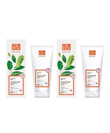 HAIR VITAL Fatty hair shampoo DEO 200ml 2 pcs