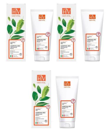 HAIR VITAL Fatty hair shampoo DEO 200ml 3 pcs
