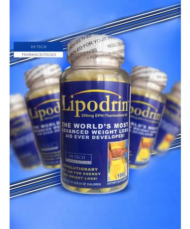 Hi-Tech Pharmaceuticals Russia Lipodrin fat burner 90 capsules - Buy Online on GoSupps.com