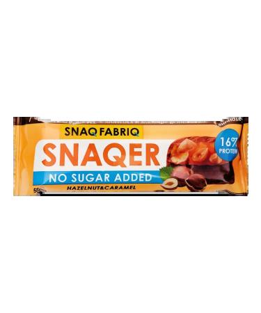 Snaq Fabriq Batonchik hazelnut and caramel glazed 50g