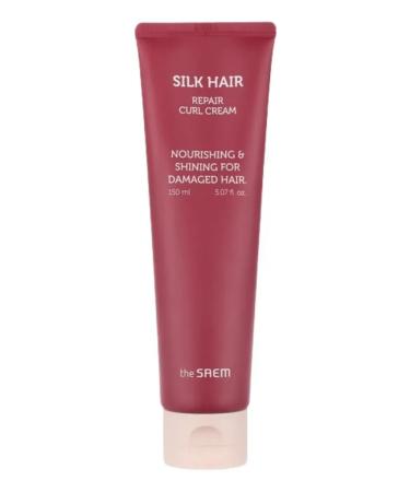 THE SAEM Cream mask for curly hair Silk Hair Repair Curl Cream - Buy Online on GoSupps.com