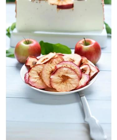 BIO apple Fruit chips from apples without sugar 90 g - Buy Online on GoSupps.com