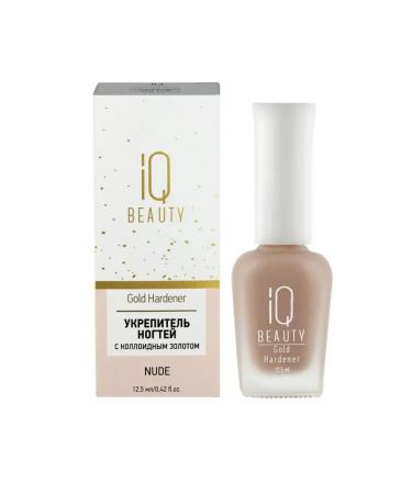 IQ BEAUTY Nail fortifier with colloidal gold