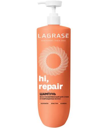 La Grace Hi shampoo repair for dry and damaged hair 1 liter