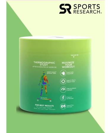Sweet Sweat Sports ointment for weight loss jar xl Citrus Mint 383 gr - Buy Online on GoSupps.com