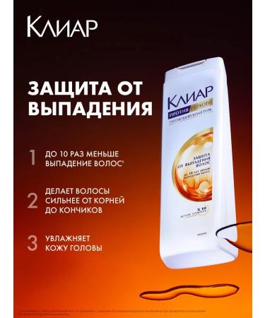 Clear Fanding shampoo protection against hair loss 200 ml - Buy Online on GoSupps.com