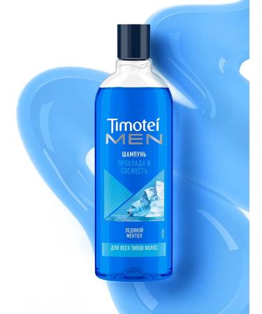 TIMOTEI Refreshing male hair shampoo 400 ml - Buy Online on GoSupps.com