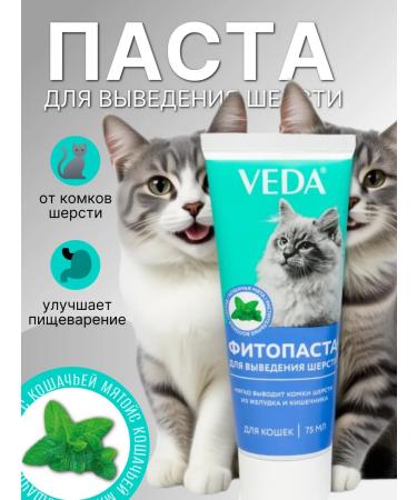 VEDA Paste for the output of wool to cats
