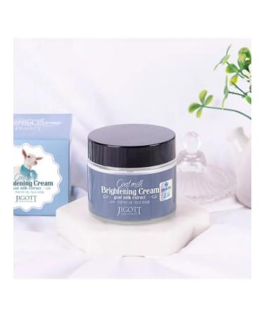 Jigott Face cream lightening with goat milk extract 70 ml - Buy Online on GoSupps.com